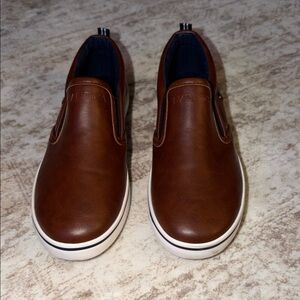 Nautica Boy Brown Boat Shoes
